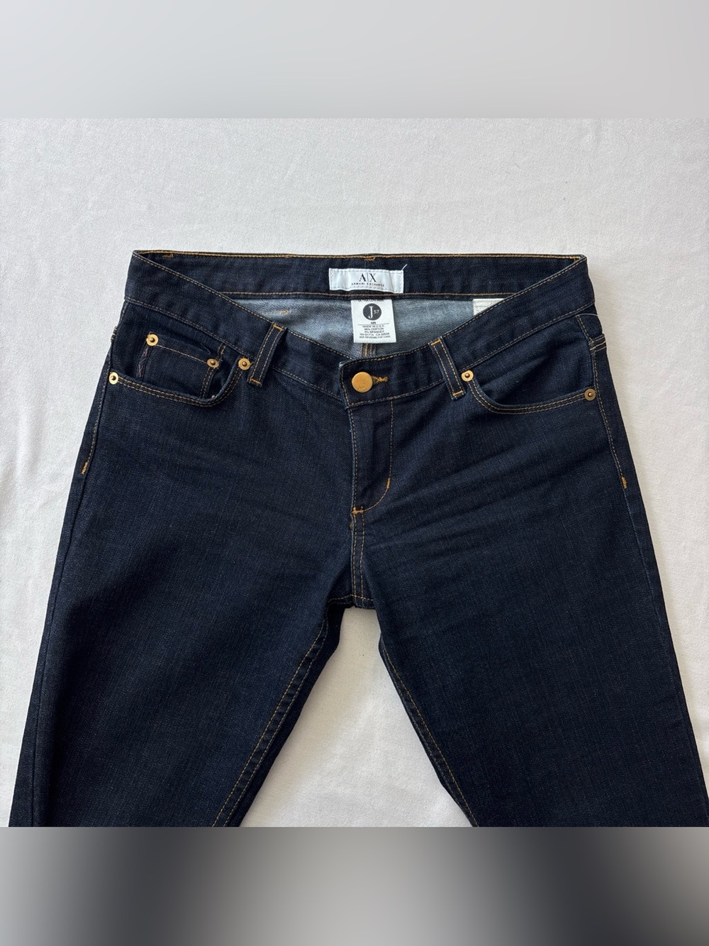 A/X Armani Exchange Women's Dark Blue Slim Jeans